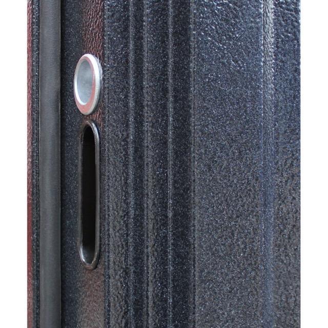 Стальная дверь «Город» с зеркалом — фото 7